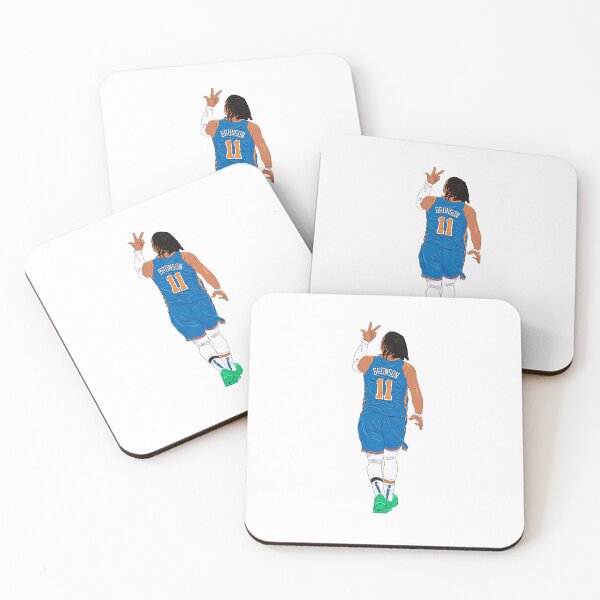Item preview, Jalen Brunson Three Point Celebration designed and sold by DreamersMX.