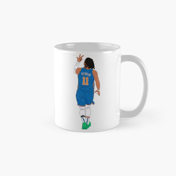 Item preview, Jalen Brunson Three Point Celebration designed and sold by DreamersMX.