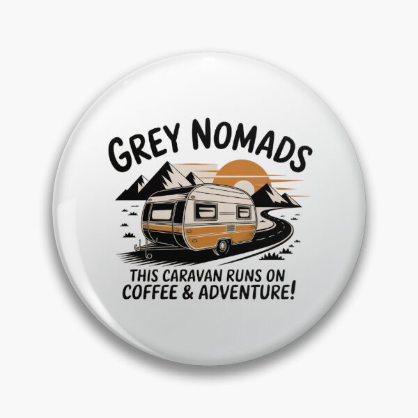 Item preview, Grey Nomads, Runs on Coffee designed and sold by Random Designs.