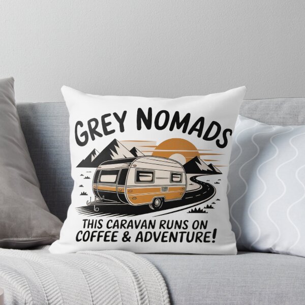 Item preview, Grey Nomads, Runs on Coffee designed and sold by Random Designs.