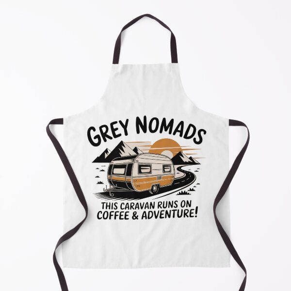 Item preview, Grey Nomads, Runs on Coffee designed and sold by Random Designs.