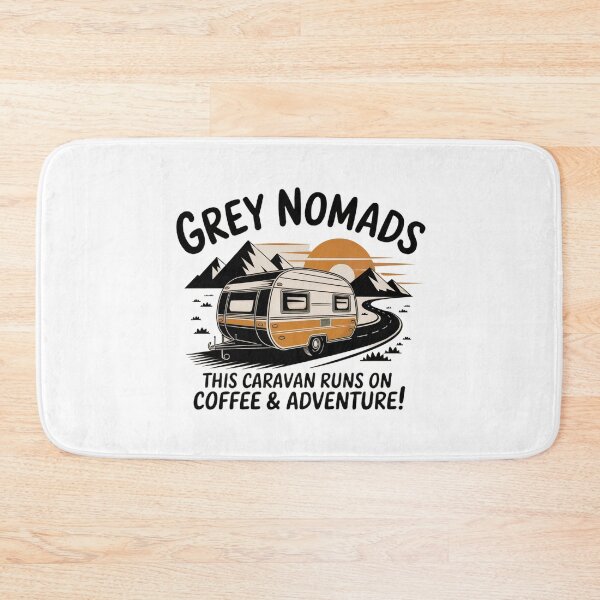 Item preview, Grey Nomads, Runs on Coffee designed and sold by Random Designs.