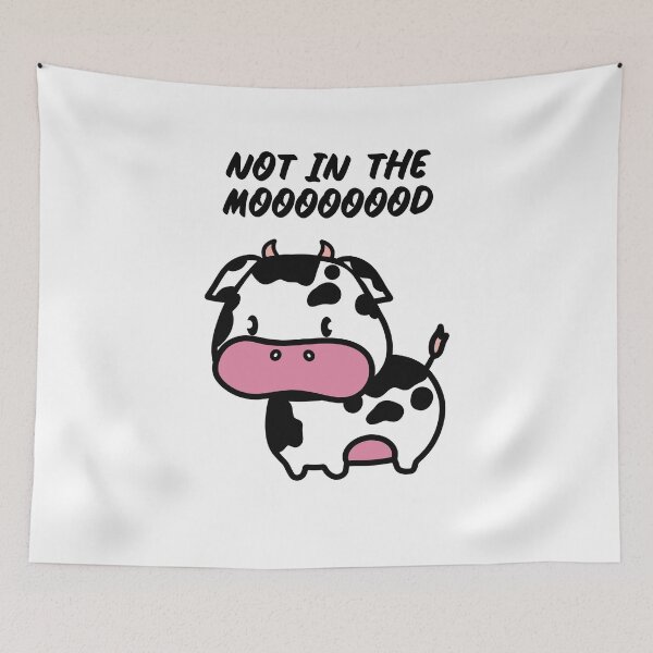 Item preview, Moody cow designed and sold by SimoesArtistry.