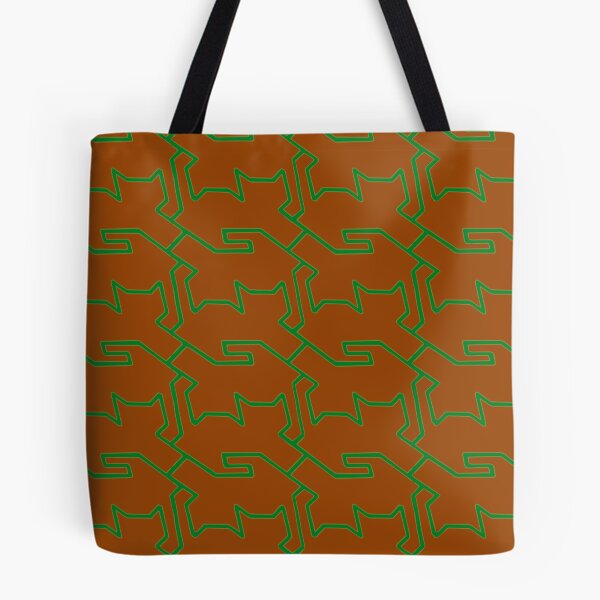 Artikelvorschau, Katzenlabyrinth Rust Ember und Neon Sprout entworfen und verkauft von pinebluedesign.