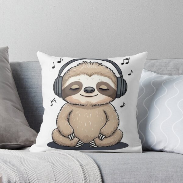 Item preview, sloths art | Campfire Sloth designed and sold by baselVuitton.