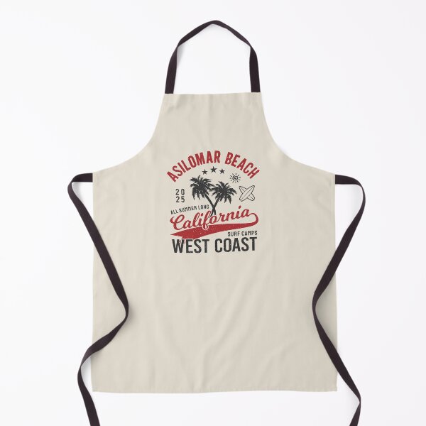 Item preview, Asilomar Beach Surf Camp Surfing Monterey West Coast California designed and sold by eclecTEEq.