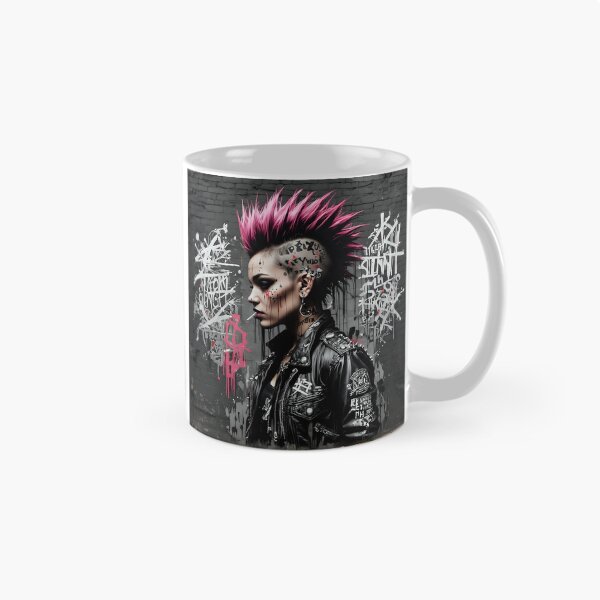 Item preview, Street Art Punk – The Rebellious Icon designed and sold by AI-Syn-Pro.