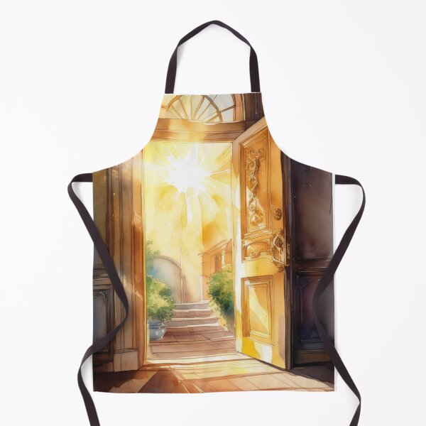 Item preview, Shiny door in sunset designed and sold by Rompecabezas.
