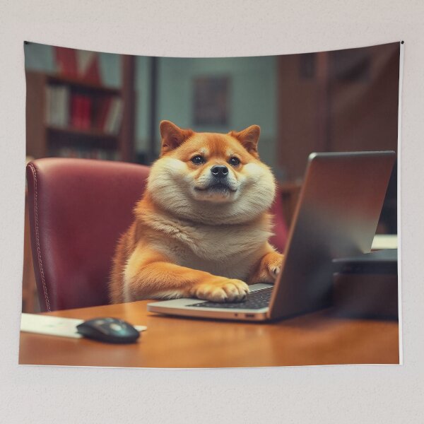 Item preview, DOGE hard at work designed and sold by Cancelpalooza.