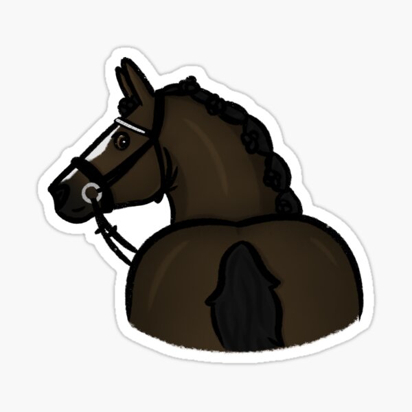 Item preview, Bay Horse - Equestrian Art - Warmblood Portrait designed and sold by Art By Drina.