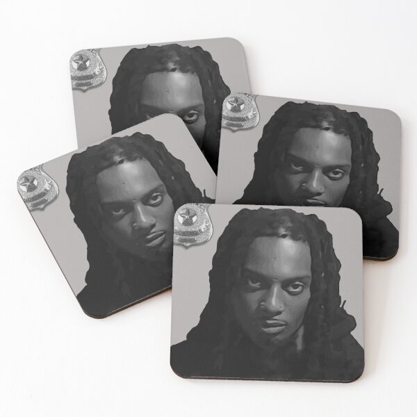 Item preview, Playboi Carti Mugshot Illustration designed and sold by CodyR-Art.