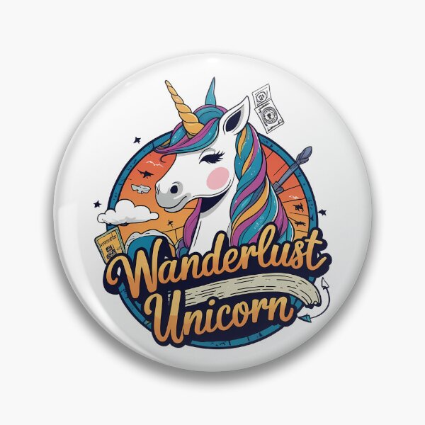 Item preview, Wanderlust Unicorn designed and sold by zoughlal.