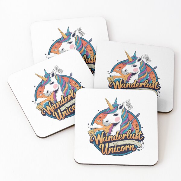 Item preview, Wanderlust Unicorn designed and sold by zoughlal.