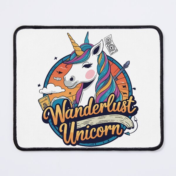 Item preview, Wanderlust Unicorn designed and sold by zoughlal.