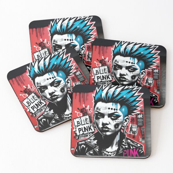 Item preview, Copy of Street Art Punk – The Rebellious Icon designed and sold by AI-Syn-Pro.