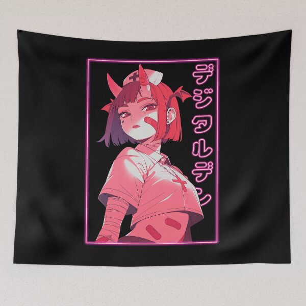 Item preview, Neon Devil Girl designed and sold by TheeDigitalDen.