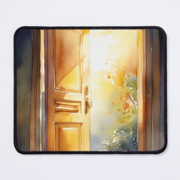 Item preview, Sunset at a open door designed and sold by Rompecabezas.