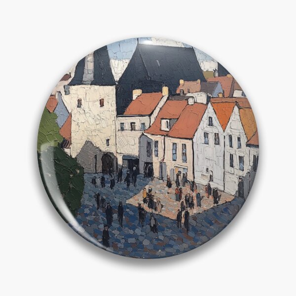 Item preview, Ålesund | Post-impressionist painting style designed and sold by ComicsFactory.