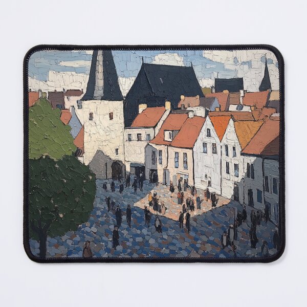 Item preview, Ålesund | Post-impressionist painting style designed and sold by ComicsFactory.
