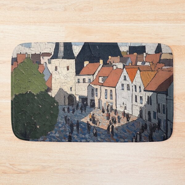 Item preview, Ålesund | Post-impressionist painting style designed and sold by ComicsFactory.