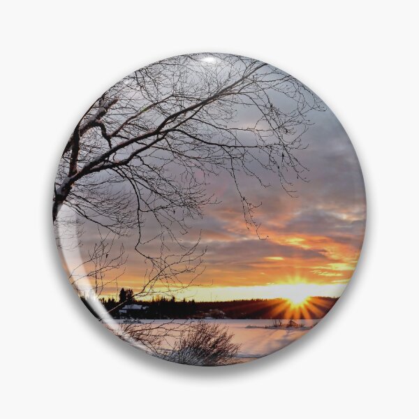 Item preview, Icy winter sunset  designed and sold by Md1982.