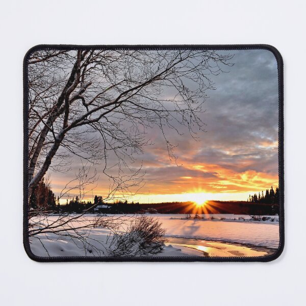 Item preview, Icy winter sunset  designed and sold by Md1982.