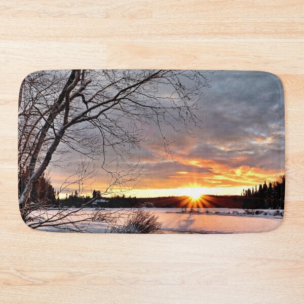 Item preview, Icy winter sunset  designed and sold by Md1982.