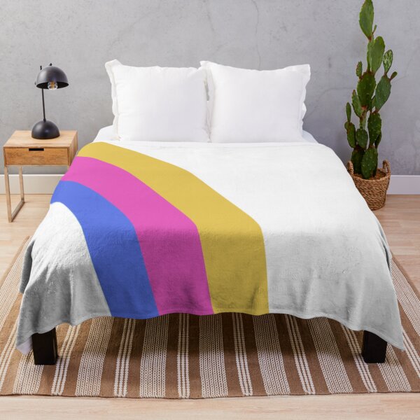 Item preview, Blue pink and yellow stripes designed and sold by SimoesArtistry.