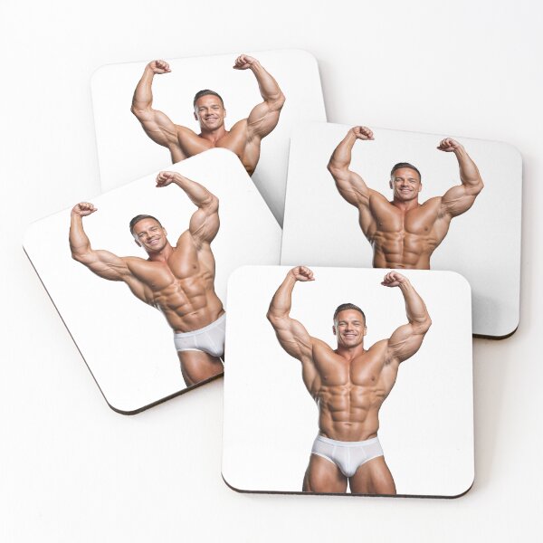Item preview, New Series: Bodybuilder Sticker #102 designed and sold by ForeverPrintsOK.