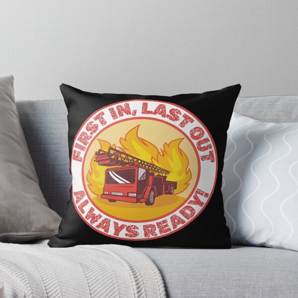 Item preview, Firefighter First In Last Out Always Ready Red Color designed and sold by TymekStore.