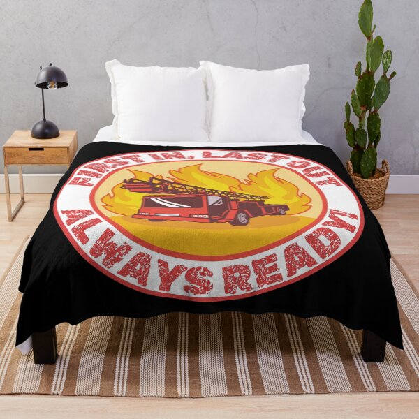 Item preview, Firefighter First In Last Out Always Ready Red Color designed and sold by TymekStore.