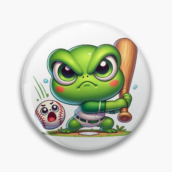 Item preview, Frog hit in baseball designed and sold by ATOTI.