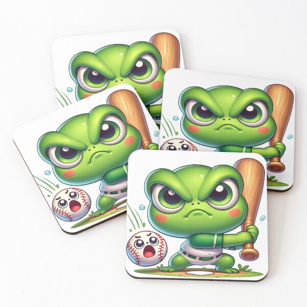 Item preview, Frog hit in baseball designed and sold by ATOTI.