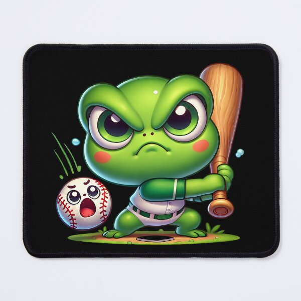 Item preview, Frog hit in baseball designed and sold by ATOTI.