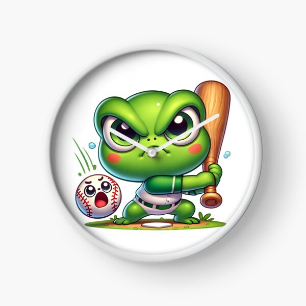 Item preview, Frog hit in baseball designed and sold by ATOTI.
