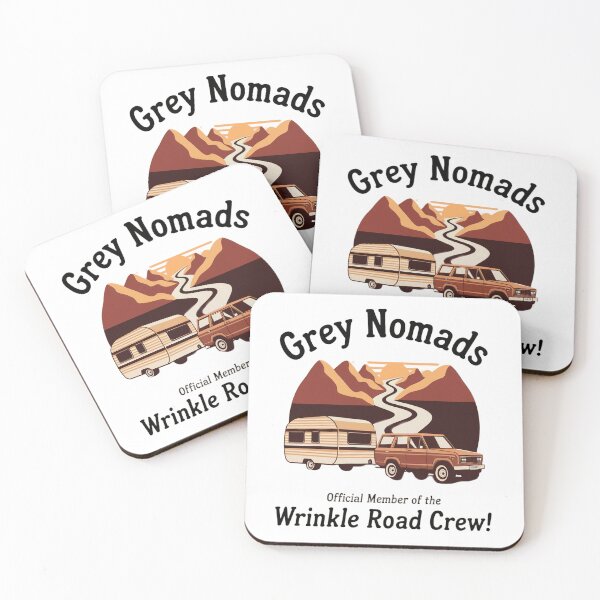 Item preview, Grey Nomads, Wrinkle Road Crew designed and sold by Random Designs.