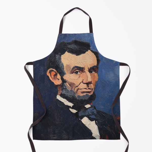 Item preview, Abraham Lincoln | Post-impressionist painting style designed and sold by ComicsFactory.