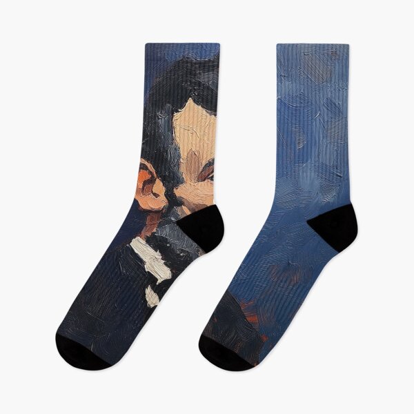 Item preview, Abraham Lincoln | Post-impressionist painting style designed and sold by ComicsFactory.