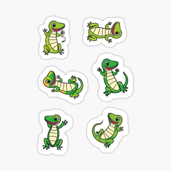 Item preview, Happy Green Geckos designed and sold by PaperCraftersUk.