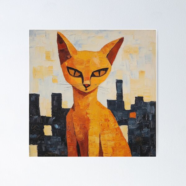 Item preview, Abyssinian | Post-impressionist painting style designed and sold by ComicsFactory.
