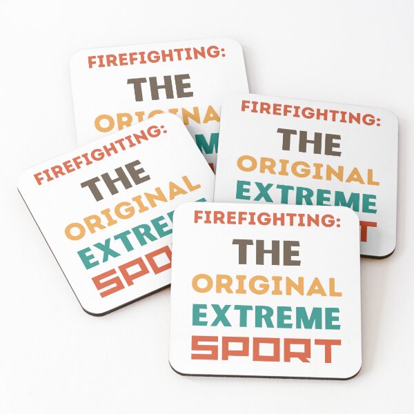 Item preview, Firefighting the original extreme sport retro style designed and sold by TymekStore.