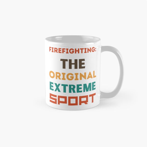 Item preview, Firefighting the original extreme sport retro style designed and sold by TymekStore.