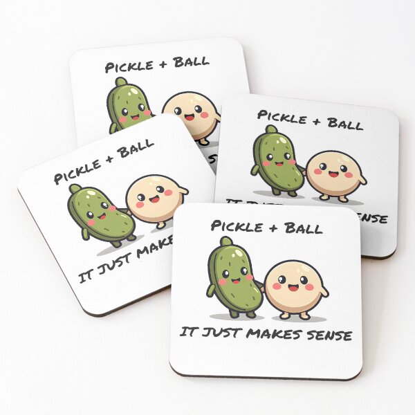 Item preview, Ball and Pickle – It Just Makes Sense designed and sold by ImaginPictura.