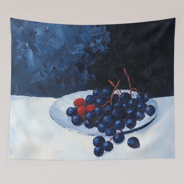 Item preview, Acai fruit | Post-impressionist painting style designed and sold by ComicsFactory.