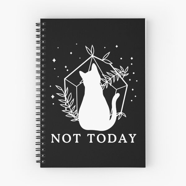 Item preview, Not today cat designed and sold by Peerless-Prime.