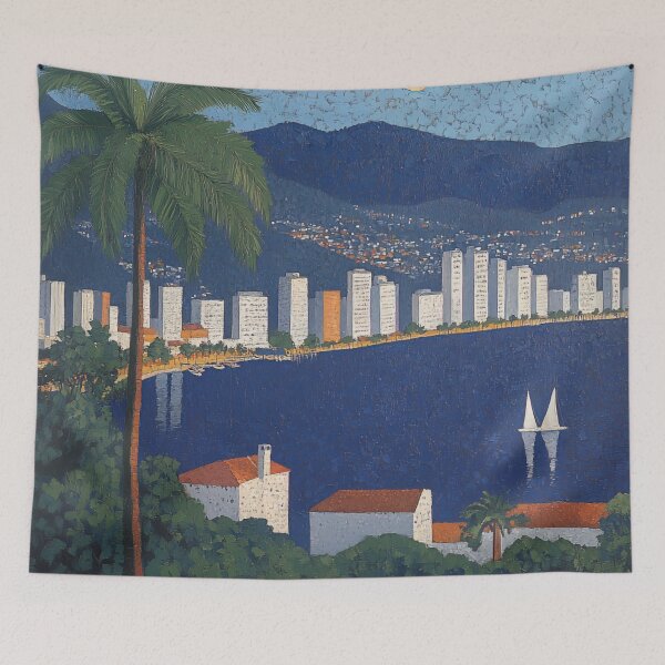 Item preview, Acapulco | Post-impressionist painting style designed and sold by ComicsFactory.