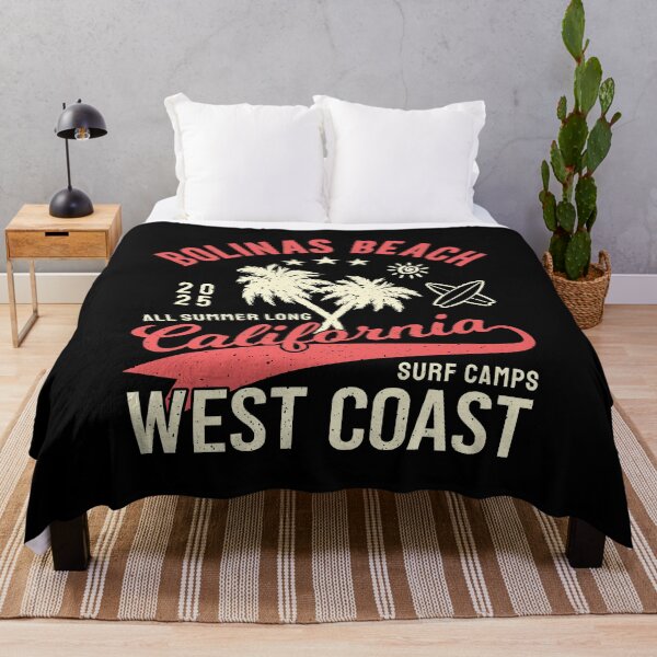 Item preview, Bolinas Beach Surf Camp Surfing Marin County West Coast California designed and sold by eclecTEEq.