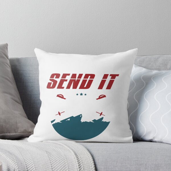 Item preview, Send It Skiing Winter Sports Ski Jump Get Sendy Snowboarder Snowboarding designed and sold by Rhynowear.