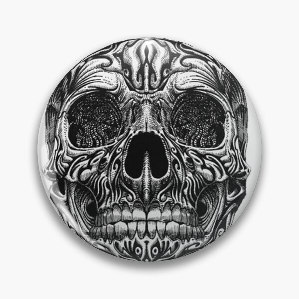 Item preview, engraved skull designed and sold by l-art-a-titi.