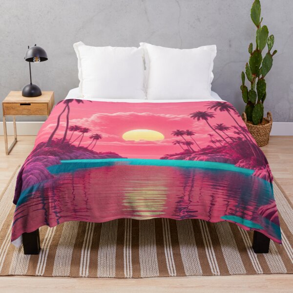 Item preview, Vaporwave Dreamscape designed and sold by PhoceaWallpaper.
